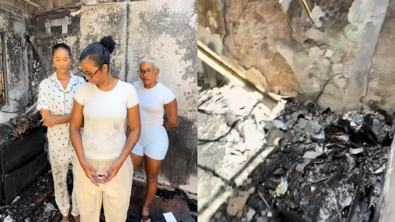 Exreina del Carnaval de Barranquilla pide ayuda tras incendio en su casa