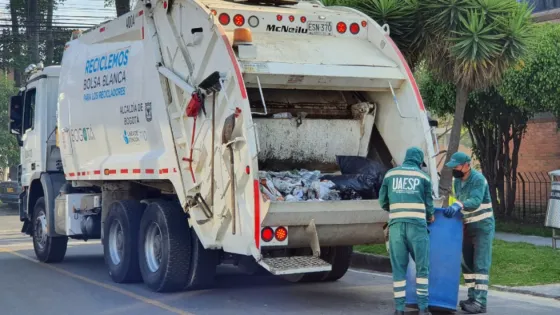 Bogotá lanza plataforma para saber cuándo pasa el camión de la basura