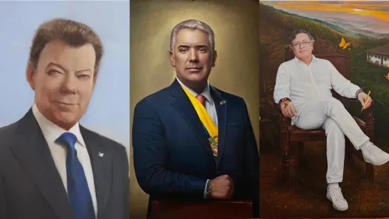 Así han evolucionado los retratos presidenciales de Colombia: costos, artistas y técnicas