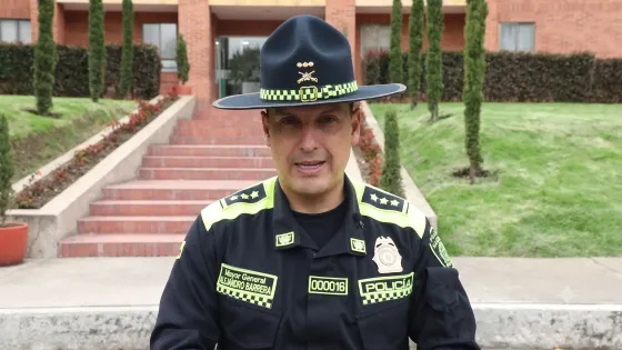 Alejandro Barrera será el nuevo director de la Policía Nacional. 