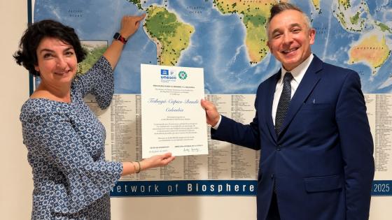 Entrega de la certificación de la Reserva de Biosfera Tribugá-Cupica-Baudó de la Unesco