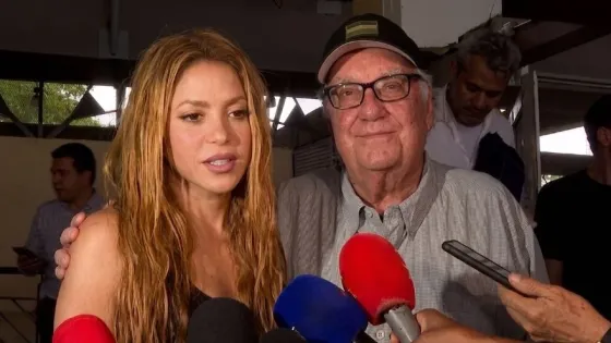 Shakira y Howard Buffett