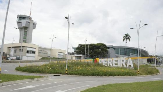 Fachada de aeropuerto pereira que retoma sus vuelos