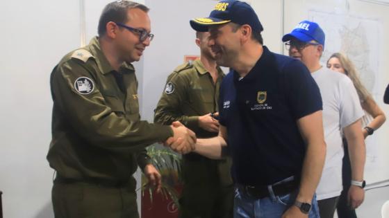 82 rescatistas de Israel llegan a Cali para apoyar la búsqueda de sobrevivientes