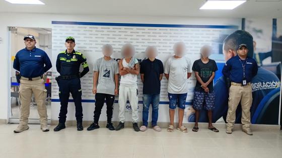 Migración Colombia expulsó a cinco extranjeros de Bucaramanga