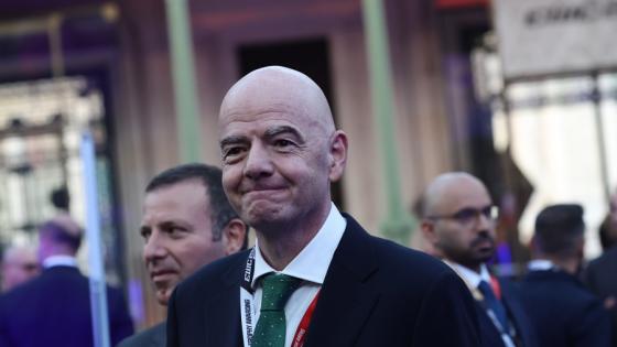 Gianni Infantino, presidente de la FIFA. 