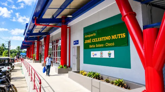 Bahía Solano estrena terminal aérea con inversión de $31 mil millones