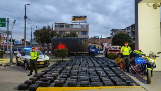 Incautan 1,4 toneladas de marihuana en Sibaté