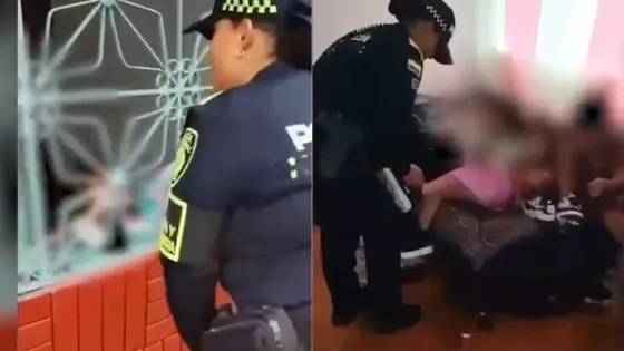 Menores de edad rescatados en Bogotá