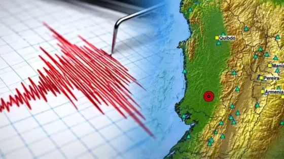 Temblor hoy en Colombia: sismo de magnitud 4,6 en Chocó