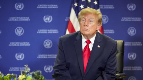 Trump reunido ante la ONU