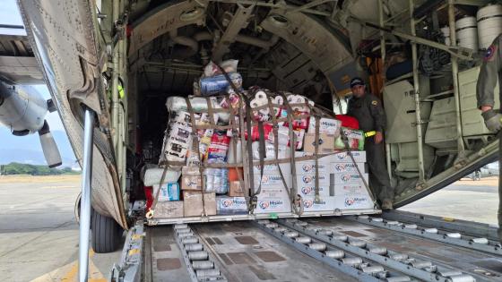 ¿Qué ayudas transportó la Fuerza Aérea para las zonas afectadas por el sismo?