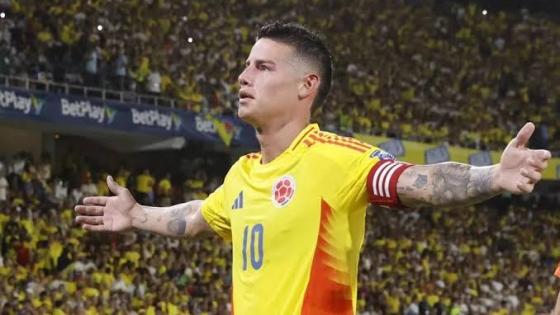 James Rodríguez se retira de la Selección Colombia