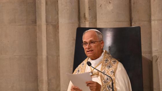 El papa León XIV en Francia