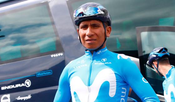 ¿Por qué Nairo Quintana aún usa el uniforme del Movistar?