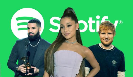 Spotify revela los artistas más escuchados de la década Spotify revela los artistas más escuchados de la década