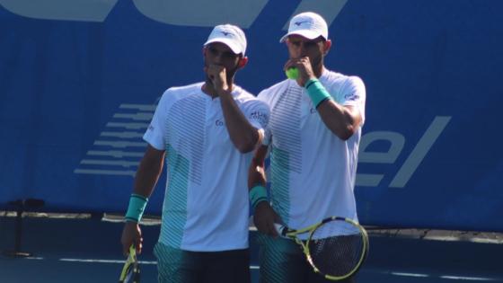 Juan Sebastián Cabal y Robert Farah Match Tenis Juan Sebastián Cabal y Robert Farah Match Tenis
