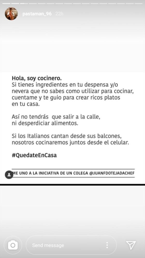Captura de pantalla Chef se ofrecen para enseñar a cocinar por Internet
