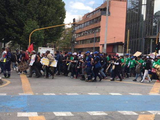 Marchas de recicladores