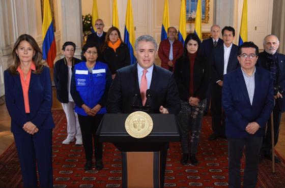 Iván Duque cuarentena total Iván Duque cuarentena total