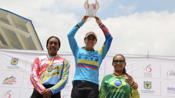 Mariana Pajón campeonato bmx Mariana Pajón campeonato bmx