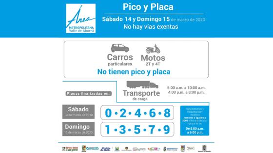 Pico y Placa Medellín