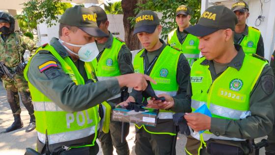 Policía coronavirus