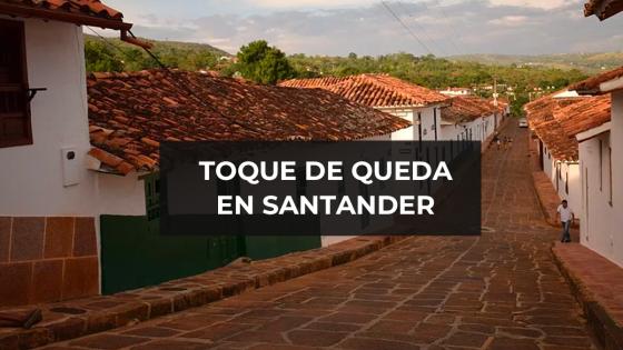 Toque de queda Santander