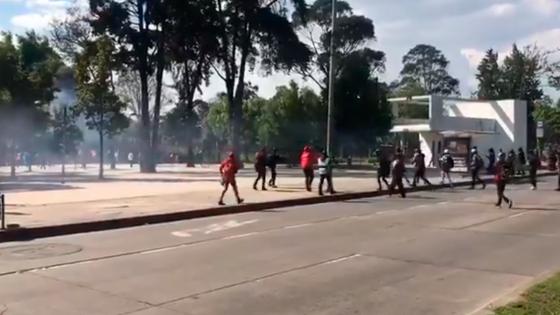 Manifestaciones en la Universidad Nacional de Bogotá