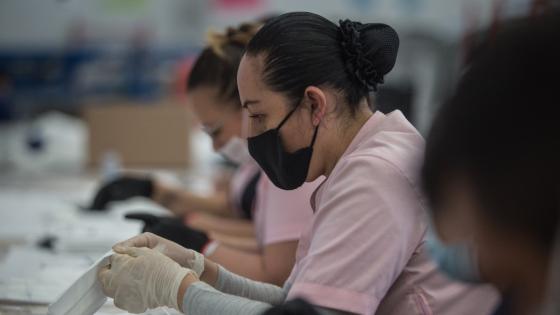 Coronavirus en Colombia mujeres