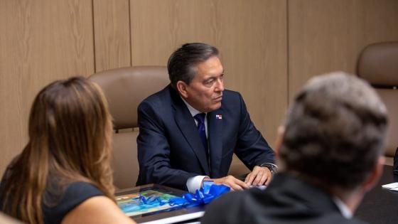 Presidente Cortizo y equipo de trabajo Presidente Cortizo y equipo de trabajo