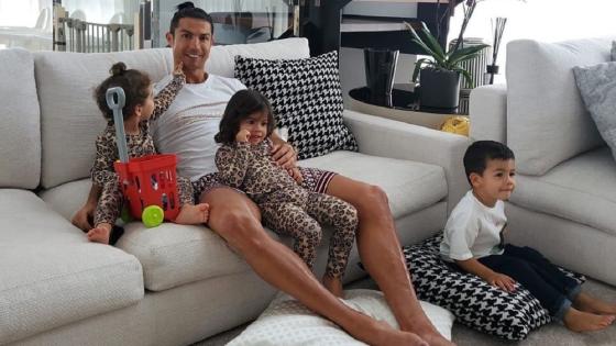 Los hijos de Cristiano Ronaldo