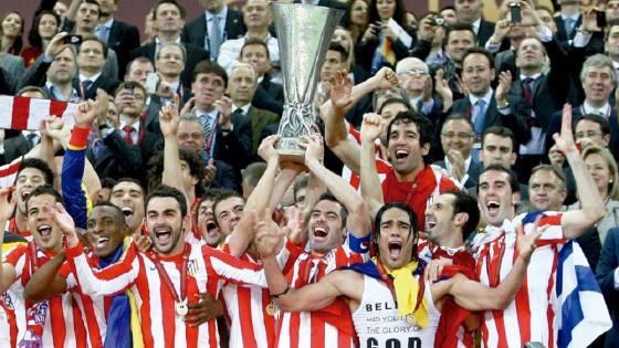 Falcao García y un gol histórico con el Atlético de Madrid Falcao García y un gol histórico con el Atlético de Madrid
