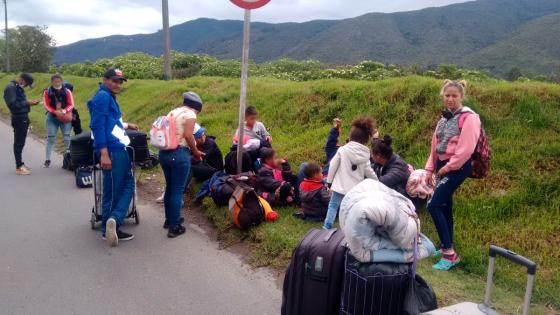 Venezolanos regresan a Venezuela
