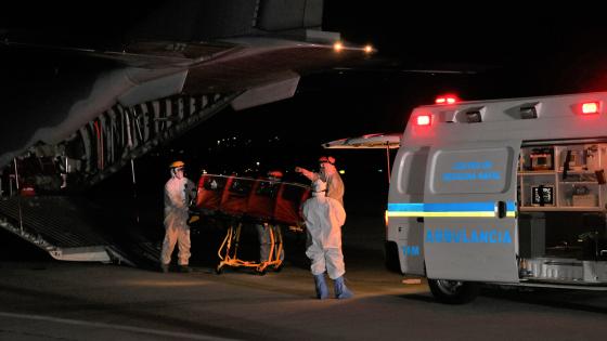 Fuerza Aérea Colombiana pacientes coronavirus