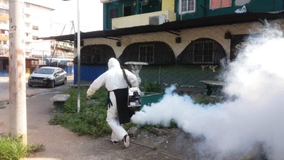 Fumigación dengue en Panamá