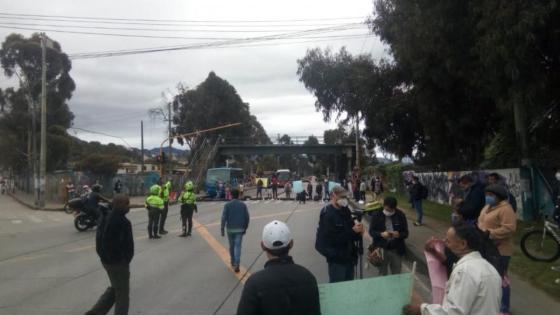 Bloqueos en Usme Bloqueos en Usme
