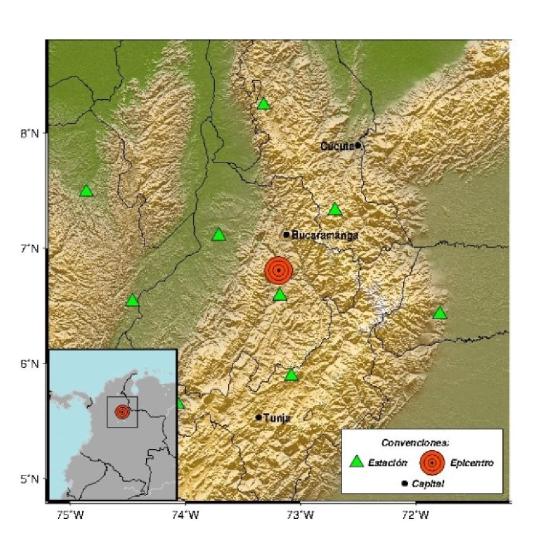 Sismo en Santander Sismo en Santander