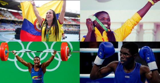 colombianos en juegos olímpicos