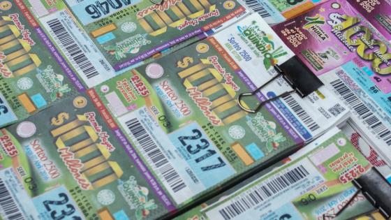 venta de lotería y chance