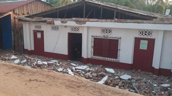 Daños por temblor en Mompox Daños por temblor en Mompox