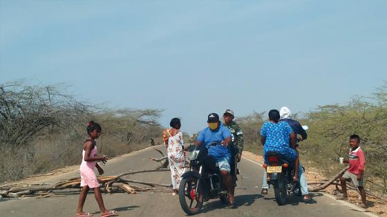 Peajes ilegales La Guajira