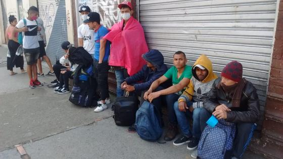Venezolanos en Bogotá