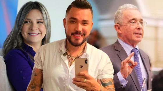 Vicky Dávila - Jessi Uribe - Álvaro Uribe