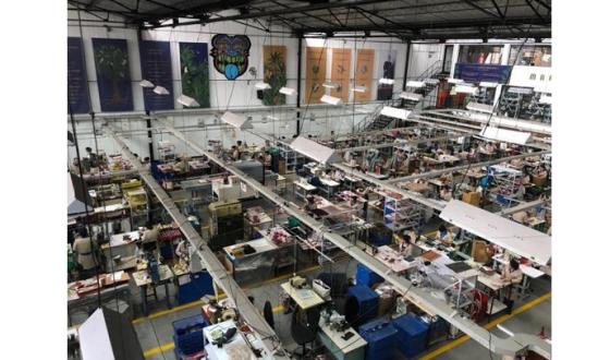 La fábrica de producción de una de las empresas más reconocidas en Colombia: “Mario Hernández”.