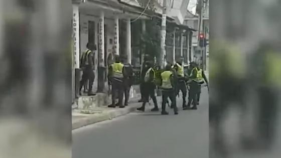 Agresión Policía de Cartagena Agresión Policía de Cartagena
