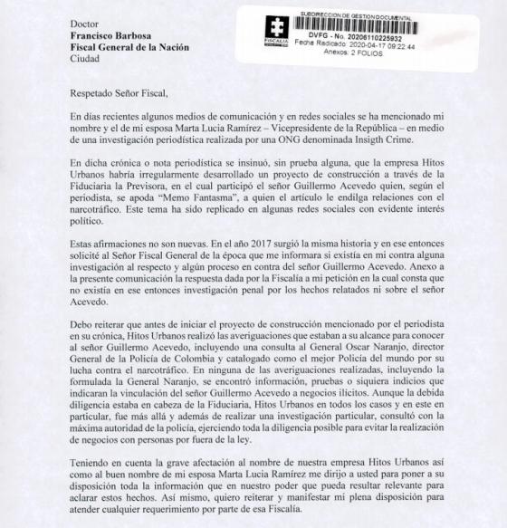 Álvaro Rincón defiende su inocencia en el caso de Memo Fantasma