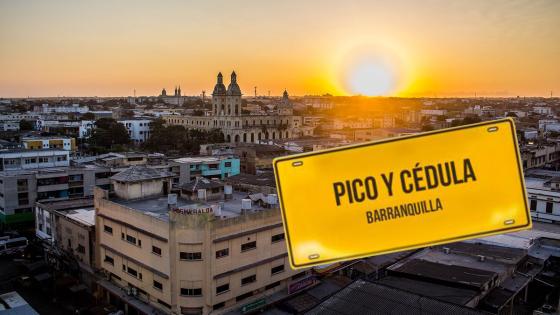 Pico y cédula en Barranquilla