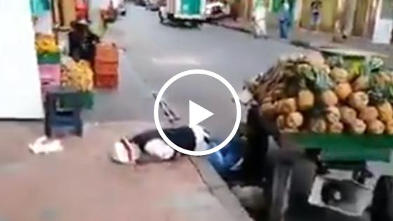 borracho en Kennedy asustó a la comunidad borracho en Kennedy asustó a la comunidad