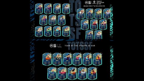 tots fifa 20 Tots fifa 20